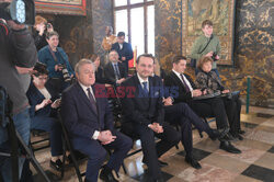 Wizyta Ministra Piotra Glińskiego na Wawelu