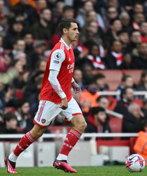 Jakub Kiwior w meczu Arsenal FC v Crystal Palace - Premier League