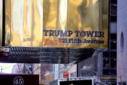 Barierki przed Trump Tower