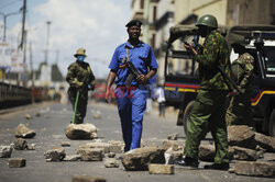 Demonstracje w Nairobi