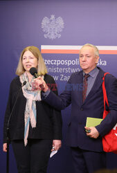 Konferencja prasowa Natalii Pieńczuk