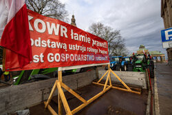 Protest Rolników w Szczecinie