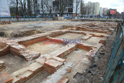 Prace archeologiczne na Muranowie w Warszawie