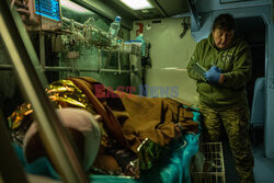 Leczenie rannych żołnierzy w warunkach wojennych na Ukrainie