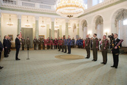 Awanse generalskie w Pałacu Prezydenckim