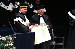 Giorgio Armani uhonorowany przez uniwersytet w Piacenzie