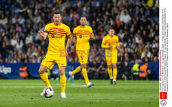 Robert Lewandowski strzelił dwie bramki w meczu z Espanyolem