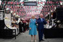Król Karol i królowa Kamila z wizytą w Covent Garden