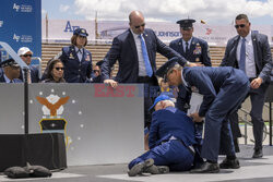 Prezydent Biden upadł podczas ceremonii w Akademii Sił Powietrznych