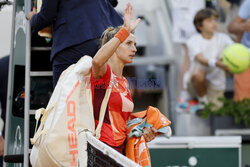 Iga Świątek w meczu o ćwierćfinał Roland Garros