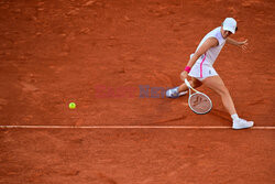 Iga Świątek w meczu o ćwierćfinał Roland Garros