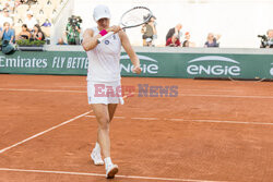 Iga Świątek w meczu o ćwierćfinał Roland Garros