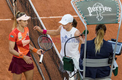 Iga Świątek w meczu o ćwierćfinał Roland Garros