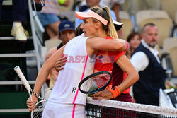 Iga Świątek w meczu o ćwierćfinał Roland Garros