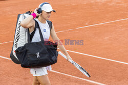 Iga Świątek w meczu o ćwierćfinał Roland Garros