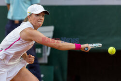 Iga Świątek w meczu o ćwierćfinał Roland Garros
