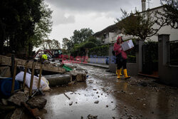 Orkan Ciaran uderza w Europę