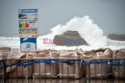 Orkan Ciaran uderza w Europę