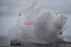 Orkan Ciaran uderza w Europę