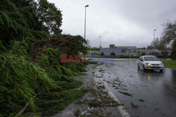 Orkan Ciaran uderza w Europę