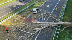 Orkan Ciaran uderza w Europę