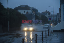 Orkan Ciaran uderza w Europę