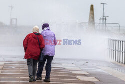 Orkan Ciaran uderza w Europę