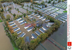 Orkan Ciaran uderza w Europę