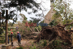 Orkan Ciaran uderza w Europę