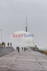 Orkan Ciaran uderza w Europę