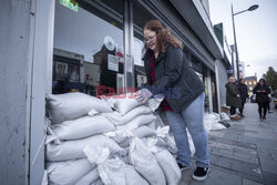Orkan Ciaran uderza w Europę