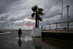 Orkan Ciaran uderza w Europę