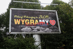 Billboard WOŚP "Wygramy z sepsą"
