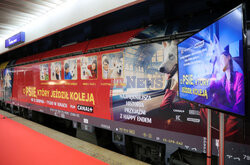 PKP promuje film "O psie, który jeździł koleją"