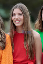 Księżniczka Eleonora i infantka Zofia w Gironie