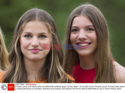 Księżniczka Eleonora i infantka Zofia w Gironie