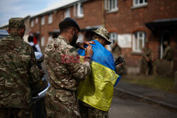 Ukraińscy rekruci w Wielkiej Brytanii