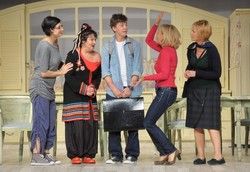 Dziewczyny z kalendarza - próba w Teatrze Komedia