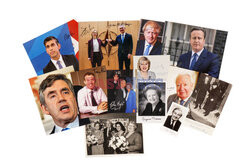 Autografy wszystkich 57 brytyjskich premierów