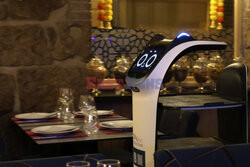 Robot hotelowy w Nicei
