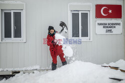 Turecki obóz naukowy na Antarktydzie