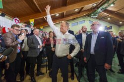Donald Tusk w Morągu