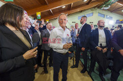 Donald Tusk w Morągu