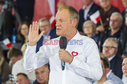 Donald Tusk w Morągu