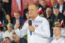 Donald Tusk w Morągu