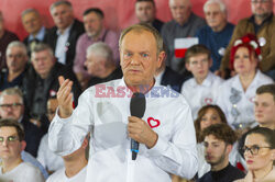 Donald Tusk w Morągu