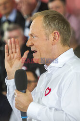 Donald Tusk w Morągu