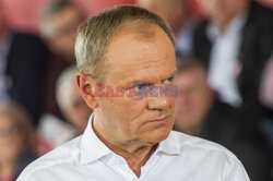 Donald Tusk w Morągu