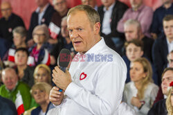 Donald Tusk w Morągu