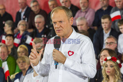 Donald Tusk w Morągu